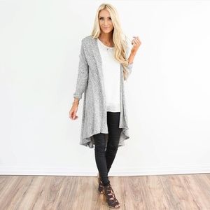 Stevie Hender Long Stretchy Cardigan